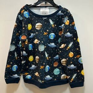 Posh peanut sweatshirt with space, planets 🪐 & stars ✨